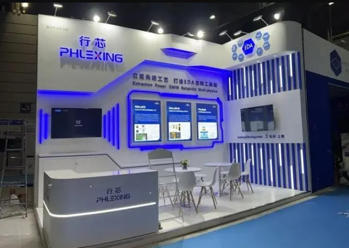 藍冠網址拓銳國際用心打造小型展臺
