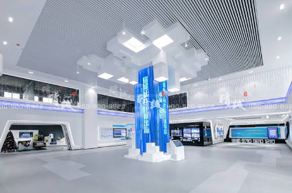 企業展廳設計為什么備受關注藍冠網址