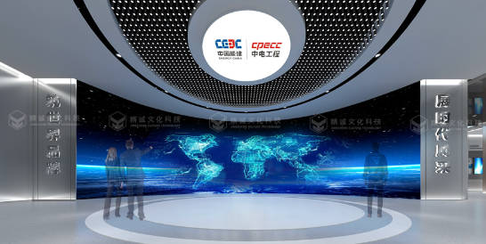 藍(lán)冠網(wǎng)址建設(shè)企業(yè)展廳利用專(zhuān)業(yè)設(shè)計(jì)團(tuán)隊(duì)彰顯企業(yè)專(zhuān)屬文化